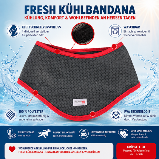 RelaxoPet FRESH Kühlbandana