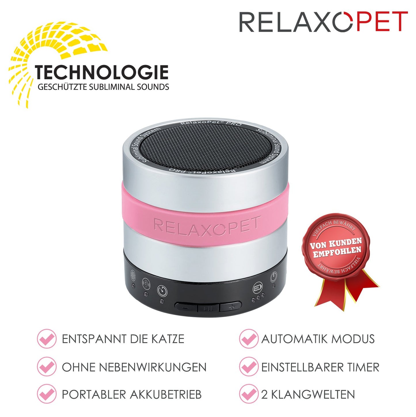 PRO | Tierentspannungs-Trainer für Katzen - RelaxoPet