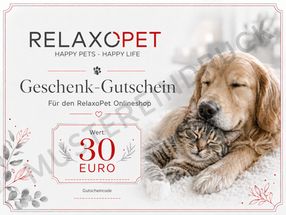 RelaxoPet-Geschenkgutschein