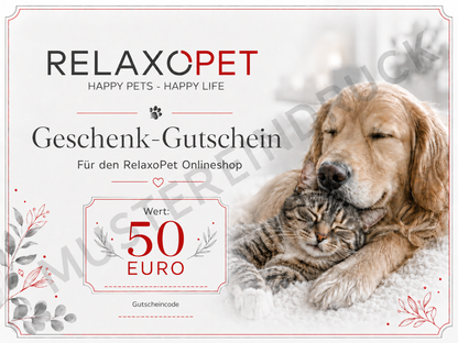 RelaxoPet-Geschenkgutschein