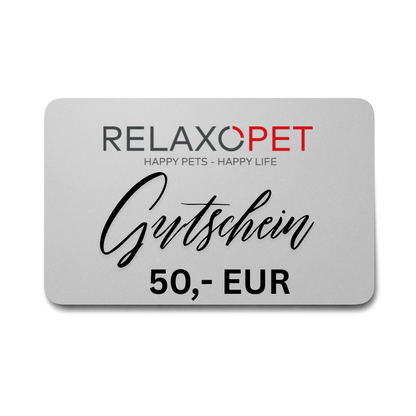 RelaxoPet-Geschenkgutschein